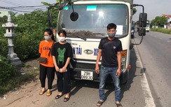 Hai cô gái trả 3 triệu đồng để tài xế xe tải chở từ Hà Nội về Vĩnh Phúc