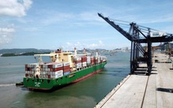 Tàu container hãng tàu lớn nhất thế giới vào làm hàng tại Cảng CICT Cái Lân