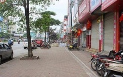Hà Nội thu hẹp vỉa hè, mở rộng đường Trần Đăng Ninh