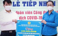 Công đoàn GTVT hỗ trợ 100 triệu đồng các “chiến sĩ áo trắng” chống dịch