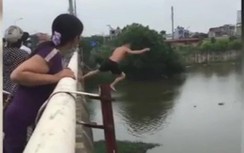 Video: Thượng úy quân đội lao xuống dòng sông cứu cô gái đuối nước