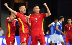 Tuyển futsal Việt Nam nhảy vọt trên bảng xếp hạng thế giới