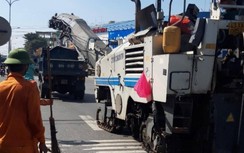 Sửa chữa mặt đường tuyến QL1 qua Quảng Nam-Đà Nẵng, đảm bảo ATGT