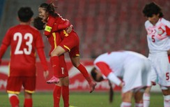 Tuyển nữ Việt Nam dự Asian Cup 2022 sau 2 trận vòng loại ghi 23 bàn