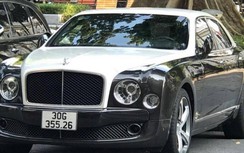 Hà Nội: Phát hiện siêu xe Bentley đeo biển kiểm soát giả