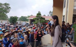 Không xác định được số tiền đoàn ca sỹ Thuỷ Tiên hỗ trợ người dân Quảng Trị