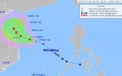 Áp thấp nhiệt đới mạnh thành bão khi vào vùng biển Quảng Bình đến Quảng Nam