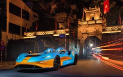 Siêu xe McLaren Elva đẹp lộng lẫy trên đường phố Hà Nội