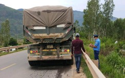 Quảng Nam: Thanh tra giao thông siết kiểm soát, nhiều xe quá tải bị xử phạt