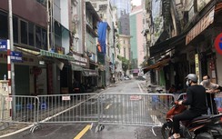 Hà Nội: Tiếp tục cấm phương tiện qua phố Đình Ngang vì ca nhiễm Covid-19