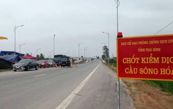 Thái Bình tạm dừng hoạt động chốt kiểm soát ra/vào tỉnh từ 12h ngày 17/10