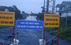 Nhiều tuyến đường, khu vực dân cư đang bị lũ “bủa vây” ở Quảng Trị