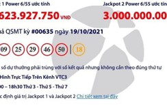 Kết quả xổ số Vietlott 19/10: Thêm một người may mắn trúng giải khủng