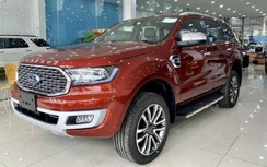 Giá xe Ford Everest tháng 10/2021: Giảm đến 105 triệu đồng