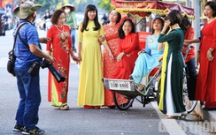 Chùm ảnh: Nhiều người Hà Nội vẫn thờ ơ với thông điệp "5K"