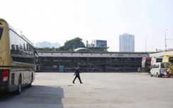 Chùm ảnh: Bến xe Hà Nội vẫn "đói" khách sau gần 2 tuần hoạt động trở lại