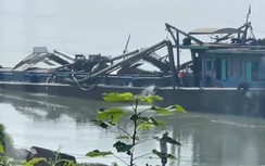 Hà Nội khởi tố 4 đối tượng khai thác cát trái phép trên sông Đà