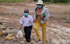 Cận cảnh dự án đường hơn 643 tỷ tại Đà Nẵng lầy lội như "ruộng cày"
