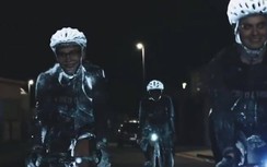 Bình xịt phản quang giúp nhận diện xe đạp trong đêm
