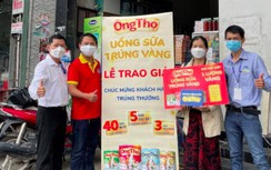 Bất ngờ trúng 1 lượng vàng từ chương trình “Uống sữa Ông Thọ, trúng vàng”