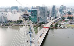Cầu Thủ Thiêm 2 đang tăng tốc để kịp tiến độ hoàn thành