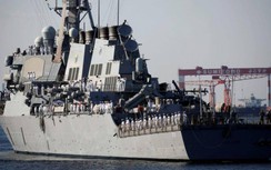 Mỹ lại đưa tàu chiến ra "điểm nóng" Đài Loan