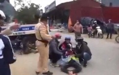 Công an lên tiếng về clip "nam sinh đâm trúng xe CSGT" ở Lạng Sơn