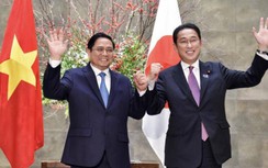 Toàn cảnh lễ đón chính thức Thủ tướng Phạm Minh Chính thăm Nhật Bản