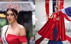 Hoa hậu Thái Lan nặng 71 kg bị "ăn gậy" vì bức ảnh đứng trên quốc kỳ?
