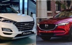 Hyundai Tucson bám đuổi “sát nút" Mazda CX-5