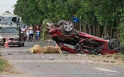 Tìm nhân chứng vụ TNGT giữa 2 xe ô tô trên đường gom Đại lộ Thăng Long