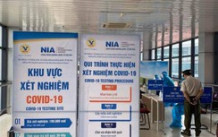 Dừng dịch vụ test nhanh Covid-19 cho hành khách tại sân bay Nội Bài