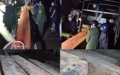 Xe tải chở 14 phách gỗ lậu bị bắt, "lộ" thêm 11 phách gỗ lậu khác tại xưởng