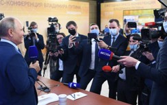 Tổng thống Nga họp báo quốc tế với 500 nhà báo tham dự