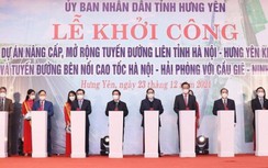 Những công trình giao thông trọng điểm nào ở Hưng Yên vừa được khởi công?