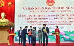Hưng Yên trao quyết định đầu tư cho dự án “siêu nhà máy sữa” 4.600 tỷ