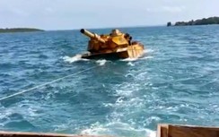 Indonesia “đau đầu” giải mã nguồn gốc xe tăng bí ẩn trôi nổi ngoài khơi