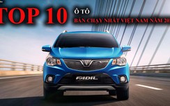 Infographic: TOP 10 ô tô bán chạy nhất Việt Nam năm 2021