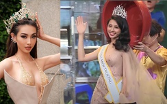 Video: Hoa hậu Thùy Tiên bị "hành lên bờ xuống ruộng" ở Táo Xuân
