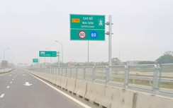 Cao tốc Bắc Nam đoạn Cao Bồ - Mai Sơn thông xe tạm từ chiều mai
