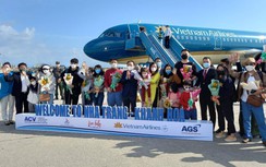 Sân bay Cam Ranh đón chuyến bay "xông đất" Tết Nhâm Dần 2022