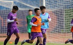 U23 Việt Nam gặp cú “sốc” khi tập luyện tại Bình Dương