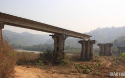 Đắk Lắk: Bố trí 3 tỷ, phá dỡ cầu “chết” bỏ hoang giữa sông hơn 2 thập kỷ