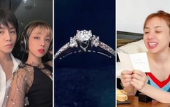 Bạn trai chuyển giới tặng Miko Lan Trinh nhẫn kim cương, lãng mạn như phim