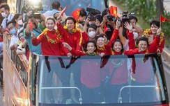TP.HCM chơi "trội" khi đón 11 người hùng tuyển nữ Việt Nam