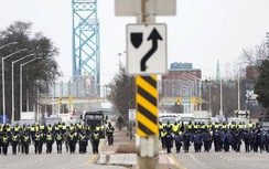 Canada dùng đến biện pháp hiếm thấy để trấn áp biểu tình xe tải