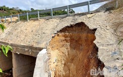 Lâm Đồng: Đường bê tông gần 15 tỷ chưa đi đã nứt toác, cầu cống sạt lở
