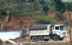 Vụ khai thác cát trái phép trên lòng hồ thủy điện: Lâm Đồng chỉ đạo xử lý