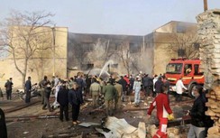 Chiến cơ Iran gặp nạn, đâm thẳng vào tường trường học