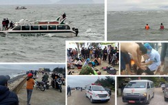 Chìm tàu 13 người chết ở Quảng Nam, mong phép màu đến với 4 người mất tích